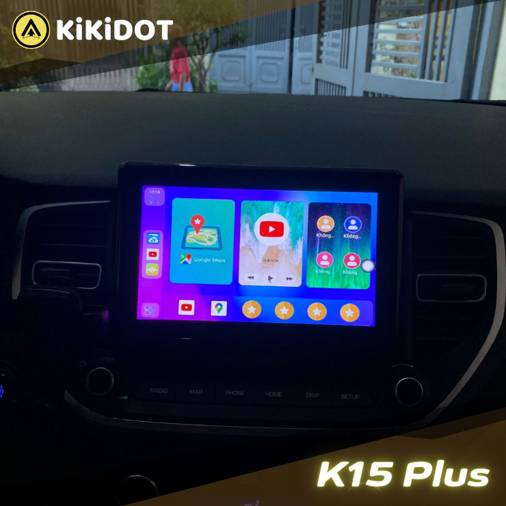 Android Box KiKiDOT K15 Plus giao diện thông minh, đẹp mắt