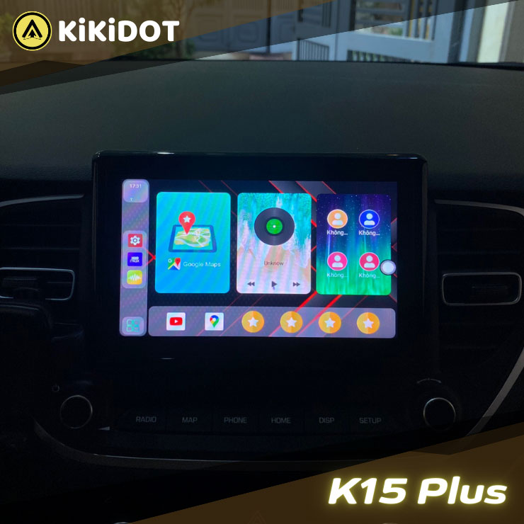 Android Box KiKiDOT K15 Plus giao diện thông minh, đẹp mắt