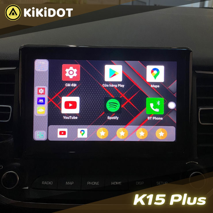 Android Box KiKiDOT K15 Plus đa dạng ứng dụng tiện ích