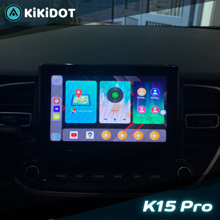Android Box KiKiDOT K15 pro giao diện thông minh, đẹp mắt