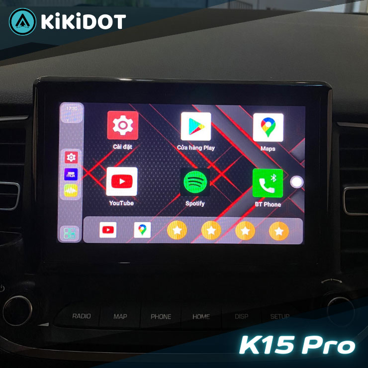 Android Box KiKiDOT K15 Pro đa dạng ứng dụng tiện ích